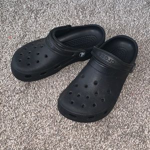 Black Crocs